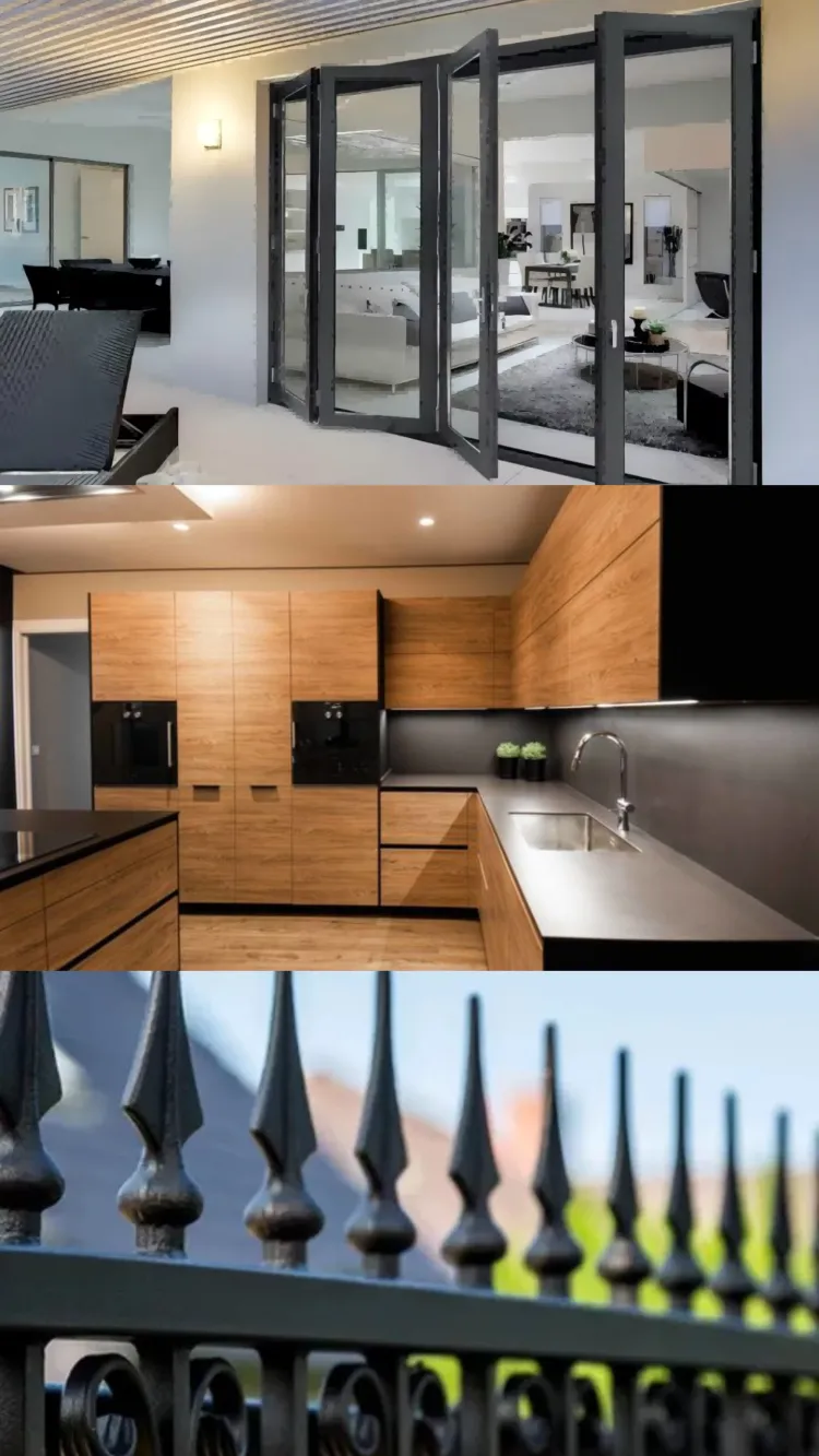 Talleres especializados en acabados finos: Carpintería, Cancelería y Herrería